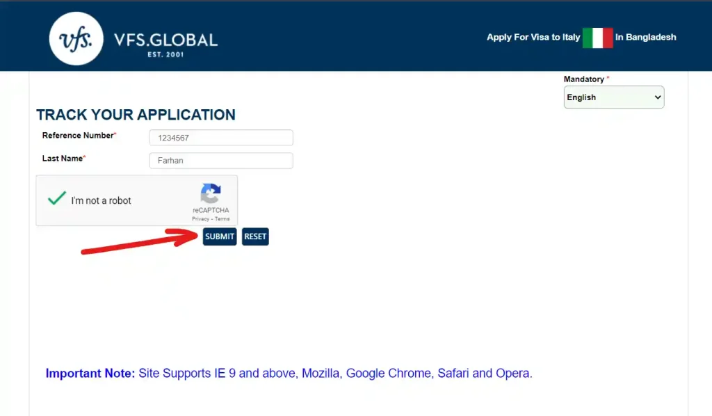 ইতালি ভিসা চেক করার নিয়ম